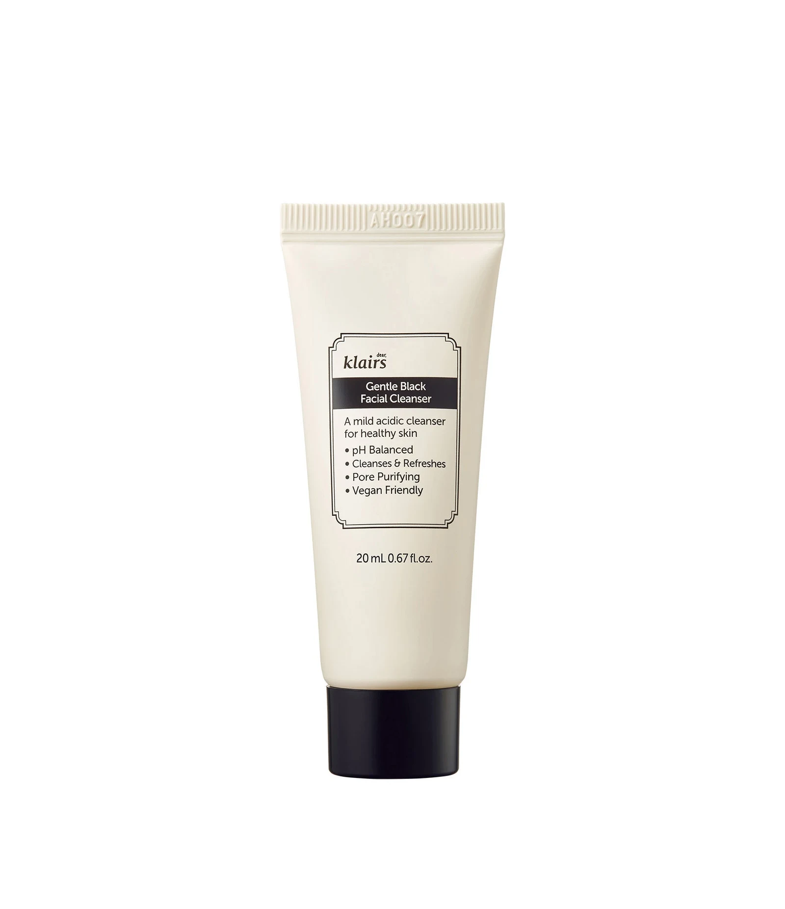 Dear, Klairs Klairs Gentle Black Facial Cleanser 20ml
