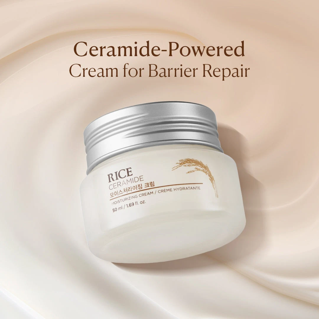 The Face Shop Ceramide & Rice Moisturizing Cream 50 ml