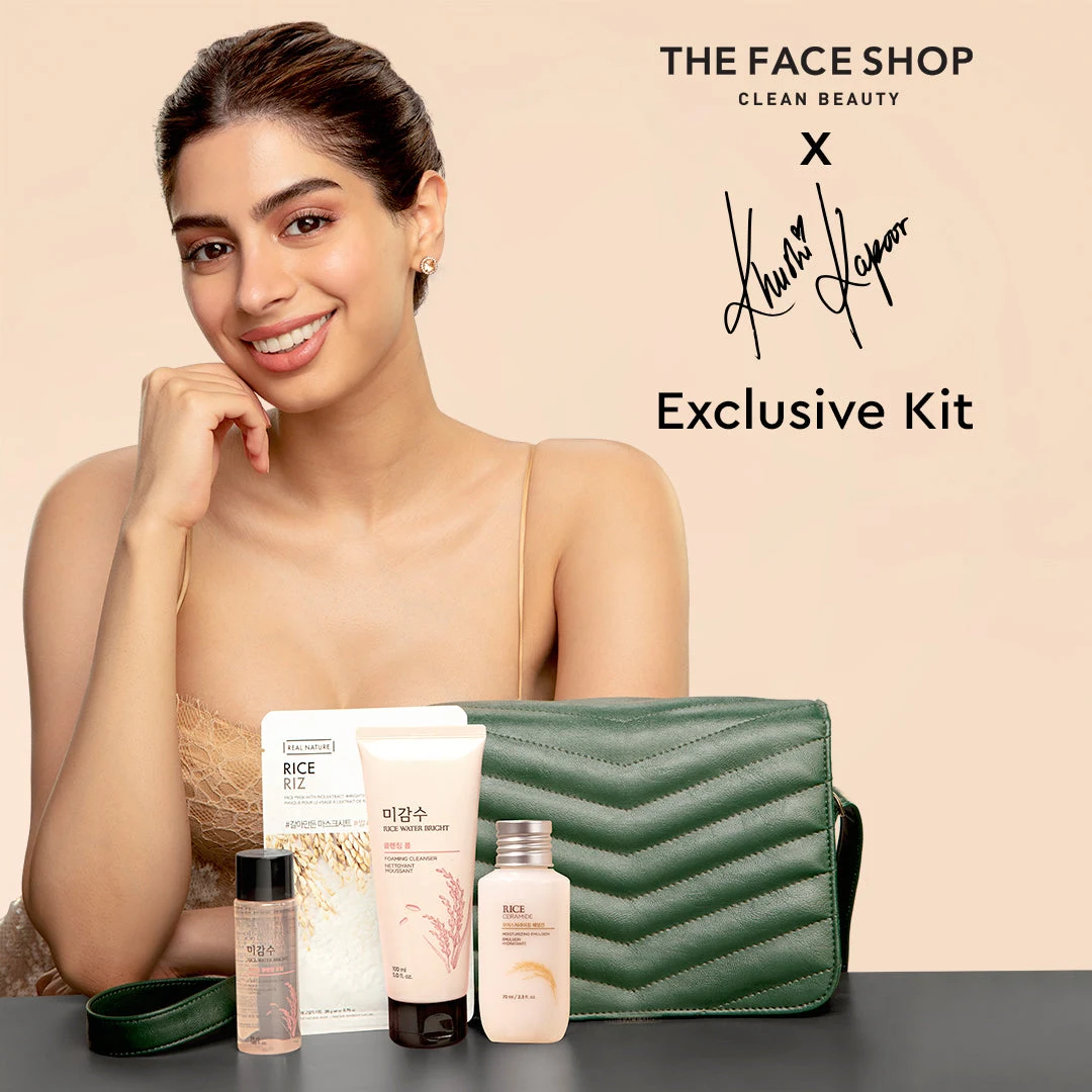 The Face Shop TFS x Khushi Kapoor Exclusive Kit