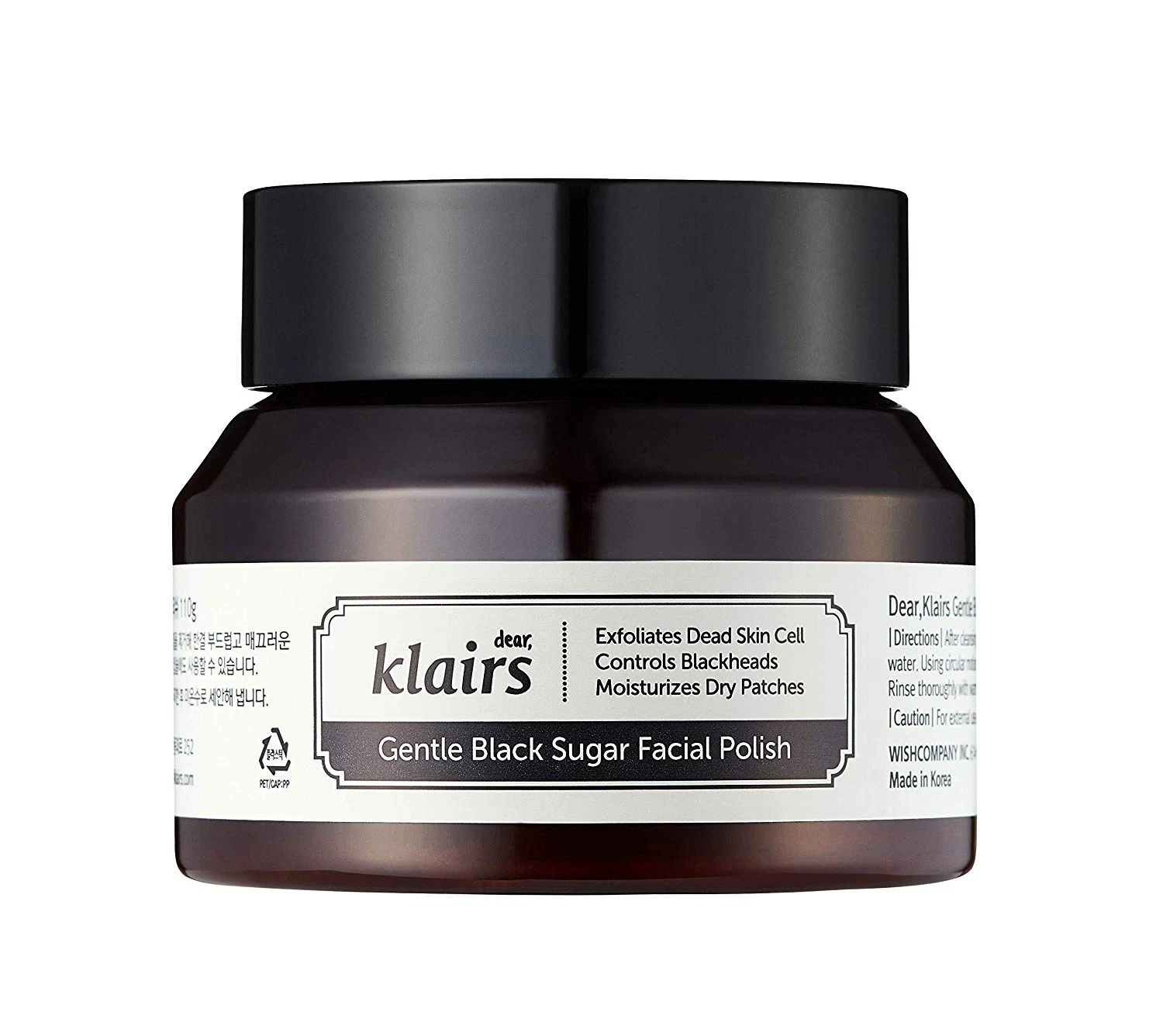 Klairs Gentle Black Sugar Facial Polish – 110g