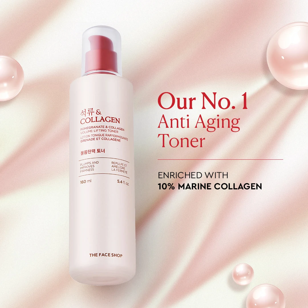 The Face Shop Collagen & Pomegranate Volume Lifting Toner 160 ml