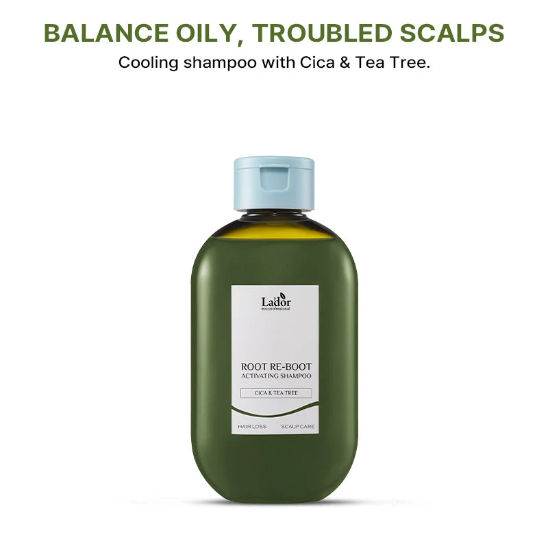 Lador Root Re-Boot Activating Shampoo (Cica & Tea Tree) 300ml
