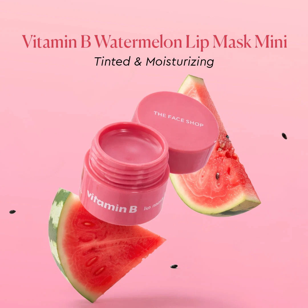 The Face Shop Vitamin B lip mask Watermelon 5g