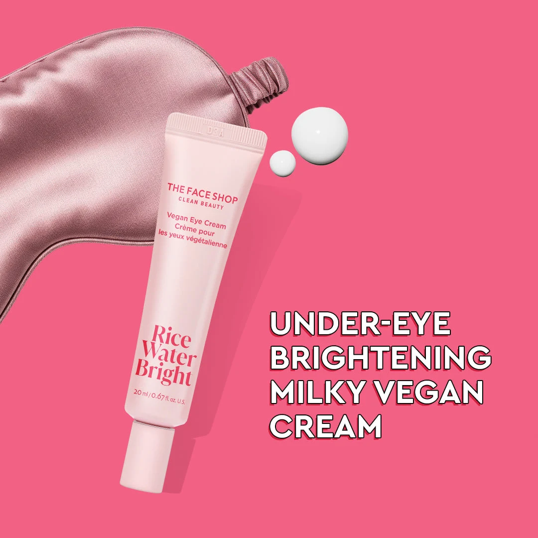 The Face Shop Rice Water Bright Vegan Eye Cream 20 ml