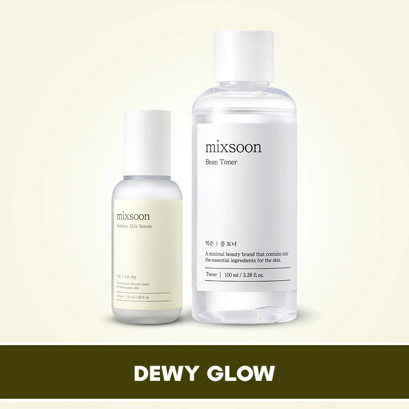 mixsoon Dewy Glow Skin Combo