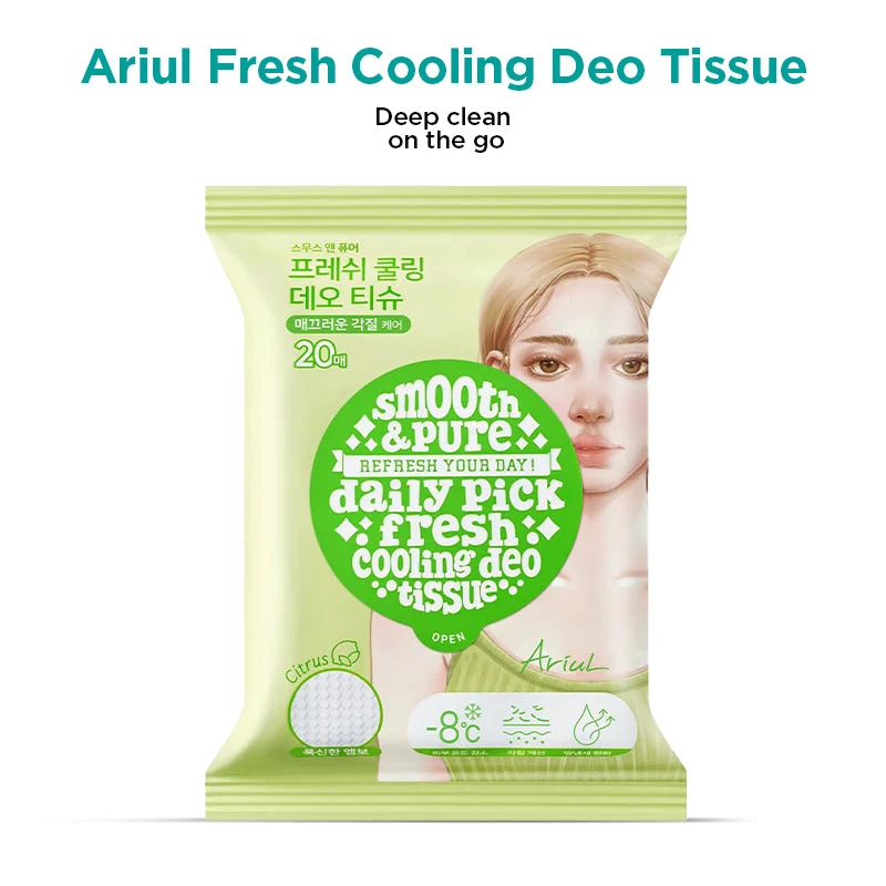 Ariul Smooth & Pure Fresh Cooling Deo Tissue