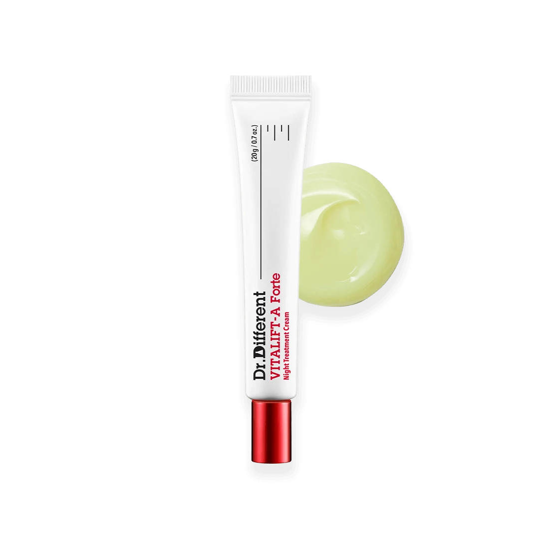 Dr. Different VITALIFT-A Forte Night Treatment Cream (0.1% Retinal) - 20gms