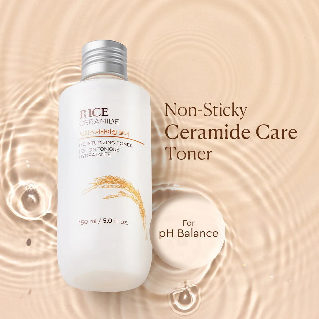 The Face Shop Ceramide & Rice Moisturizing Toner 150 ml
