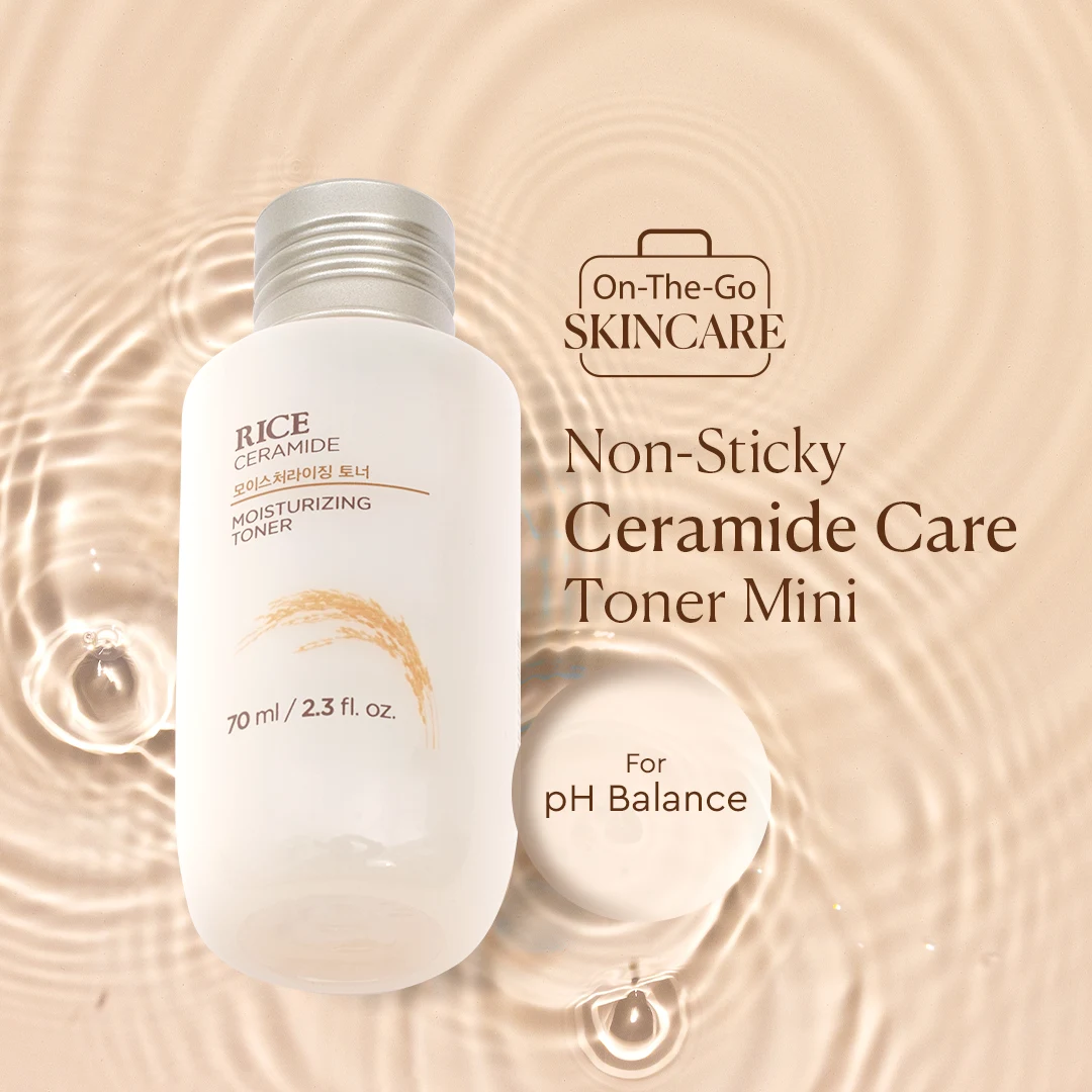 The Face Shop Ceramide & Rice Moisturizing Toner 70 ml