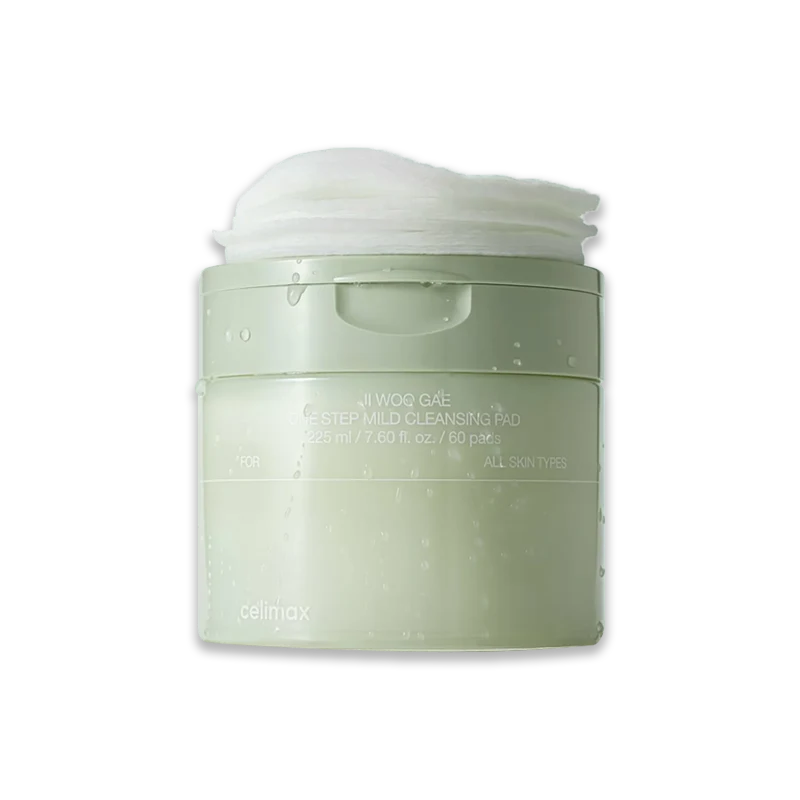 Celimax Ji Woo Gae One Step Mild Cleansing Pad - 60pads