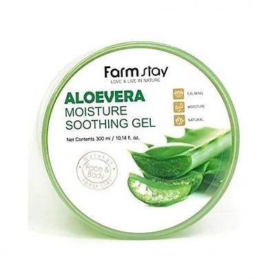 Farmstay Aloevera Moisture Soothing Gel (300 ml)