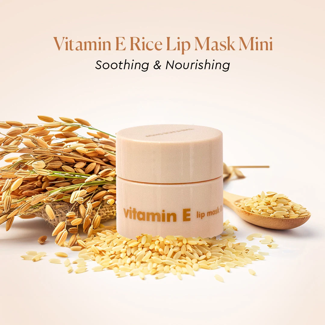The Face Shop Vitamin E lip mask Rice 5g
