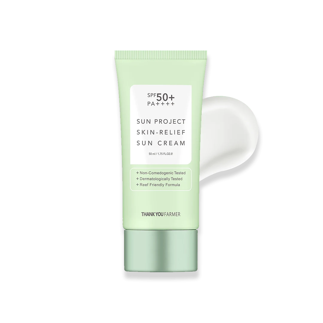 Thank You Farmer Sun Project Skin Relief Sun Cream SPF50+ PA++++ - 50ml
