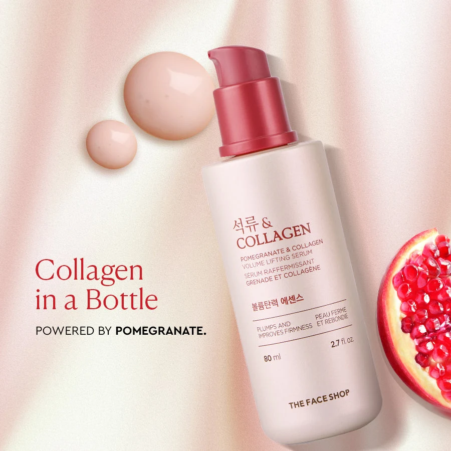 The Face Shop Collagen & Pomegranate Volume Lifting Serum 80 ml