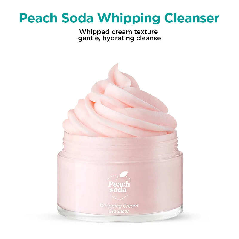 Ariul Peach Soda Whipping Cream Cleanser 100ml