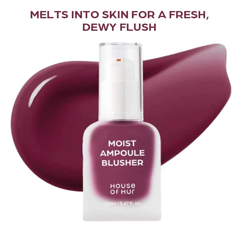 House of Hur Moist Ampoule Blusher 08 Berry Purple 10ml, 20ml