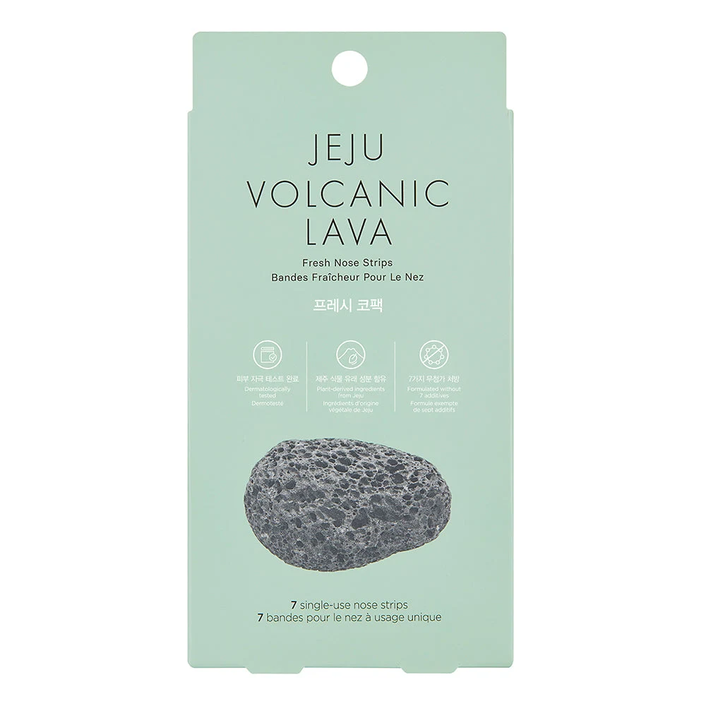 The Face Shop Jeju Volcanic Lava Fresh Nose Strips 50g