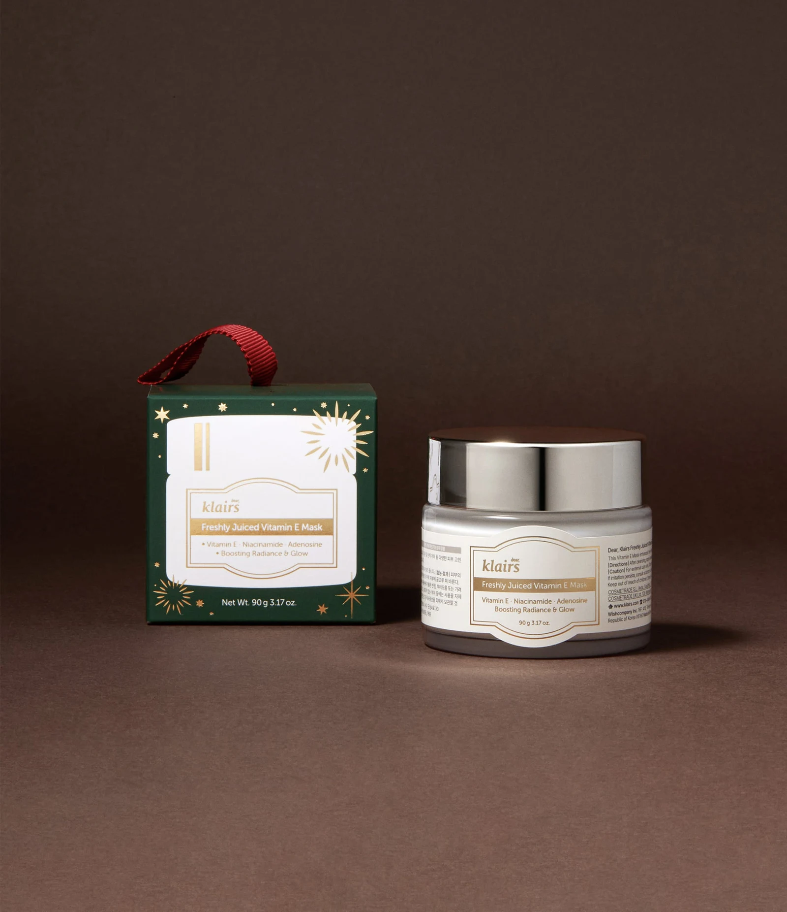 Dear, Klairs Klairs Freshly Juiced Vitamin E Mask Christmas Edition
