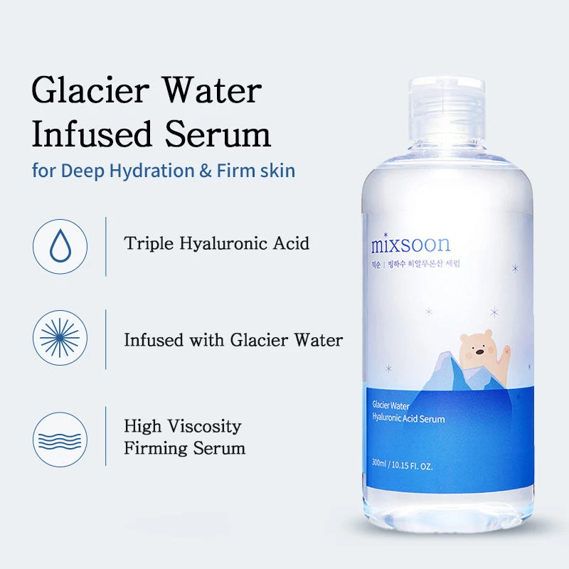 mixsoon Glacier Water Hyaluronic Acid Serum - 100ml