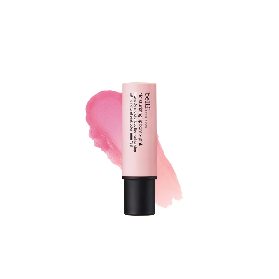 belif Moisturizing lip bomb - pink 3g