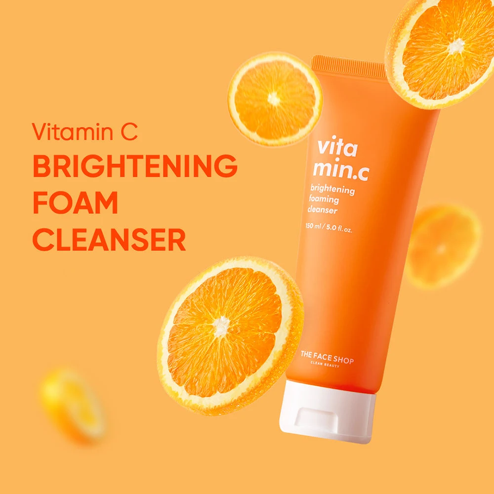 The Face Shop Vitamin C Brightening Foaming Face Wash 150 ml
