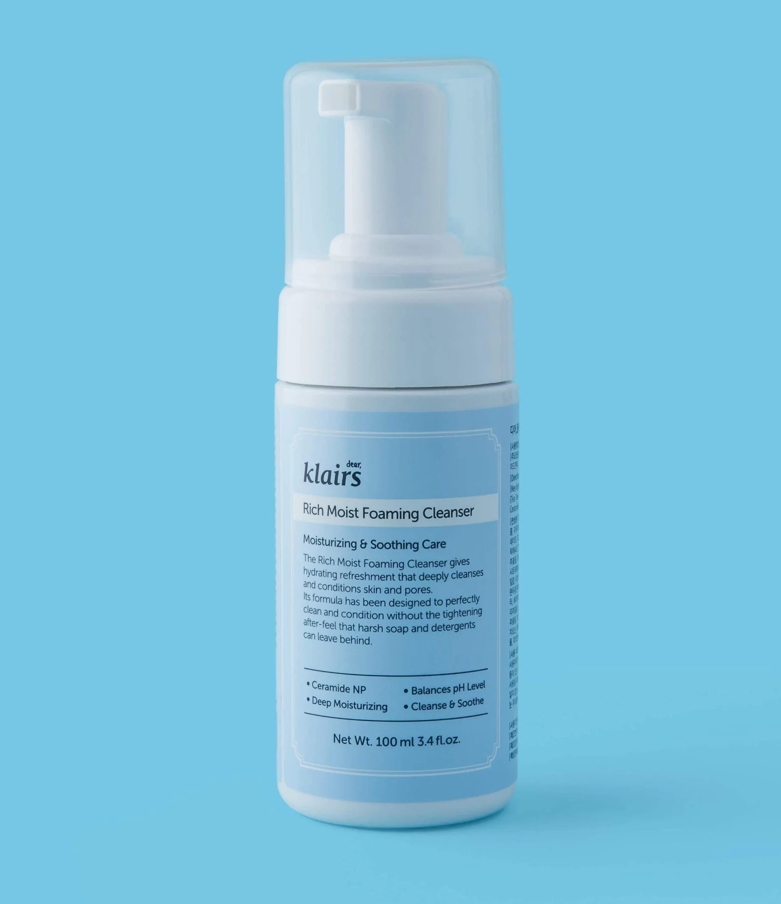 KLAIRS Rich Moist Foaming Cleanser