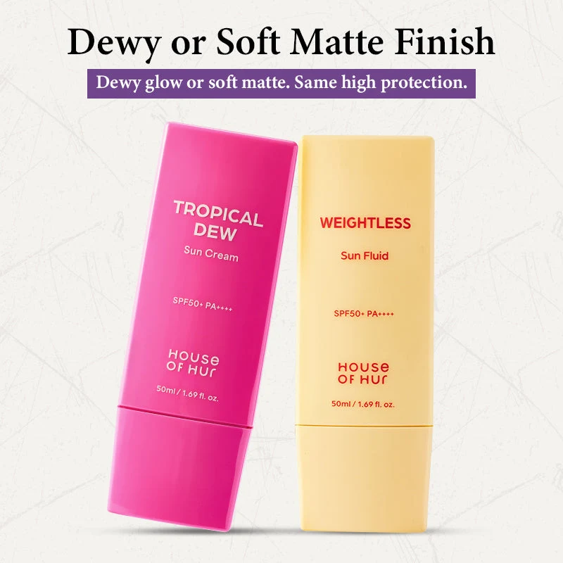 House of Hur Dewy or Soft Matte Finish