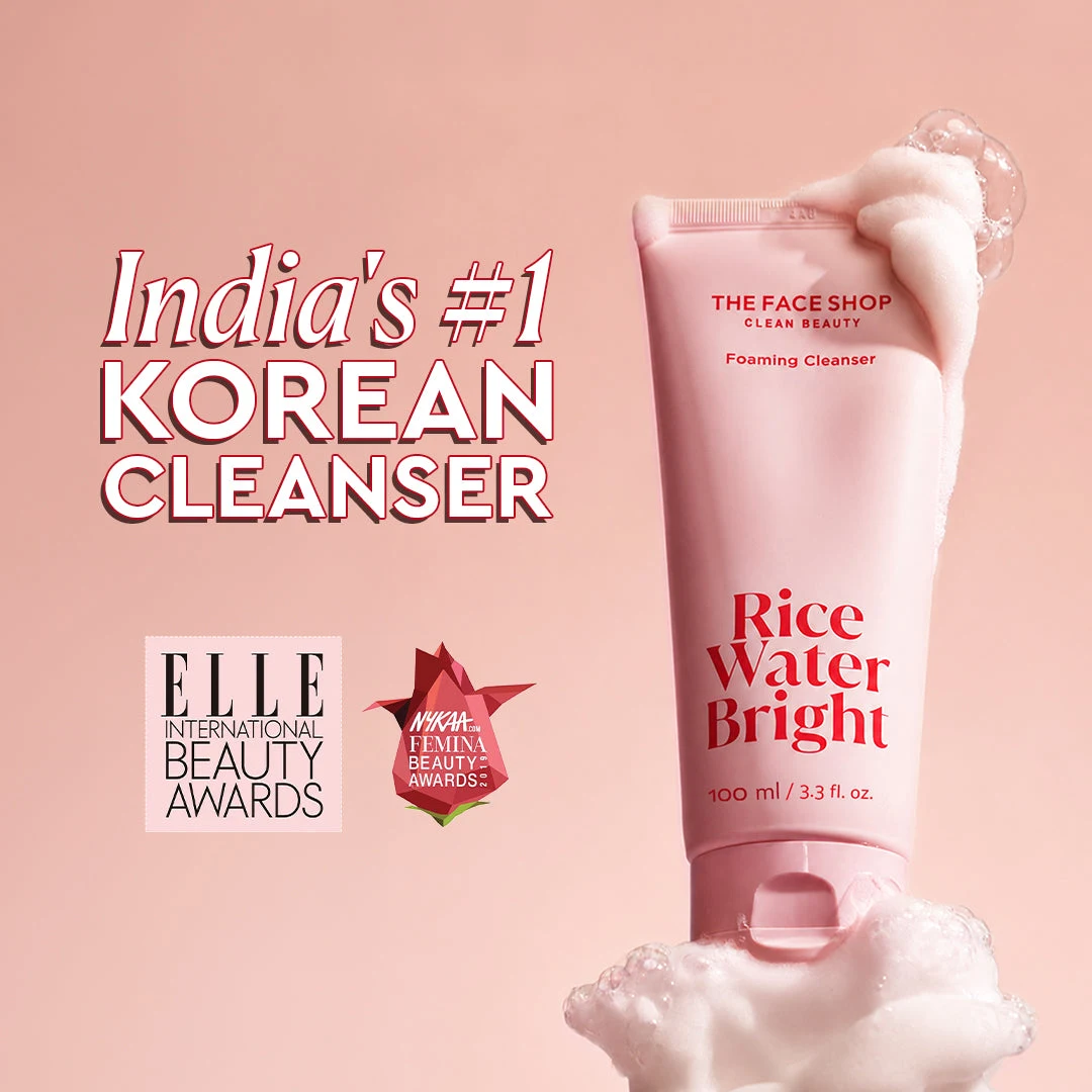 The Face Shop Rice Water Bright Cleansing Foam 100 ml