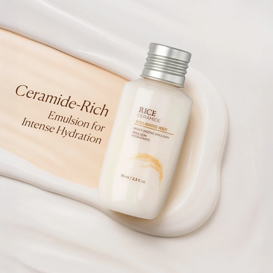 The Face Shop Ceramide & Rice Moisturizing Emulsion 70 ml