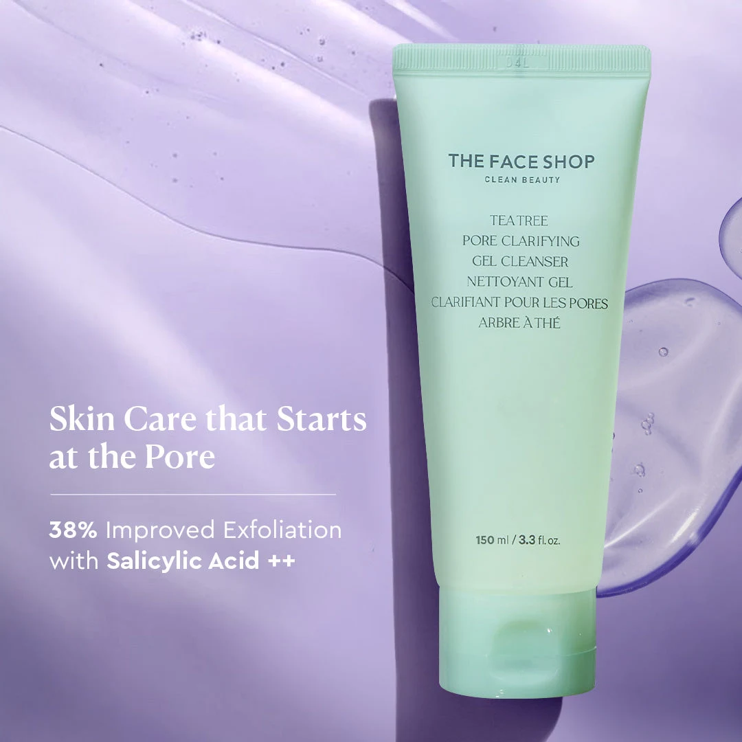 The Face Shop Tea Tree Pore Clarifying Gel Cleanser 150 ml