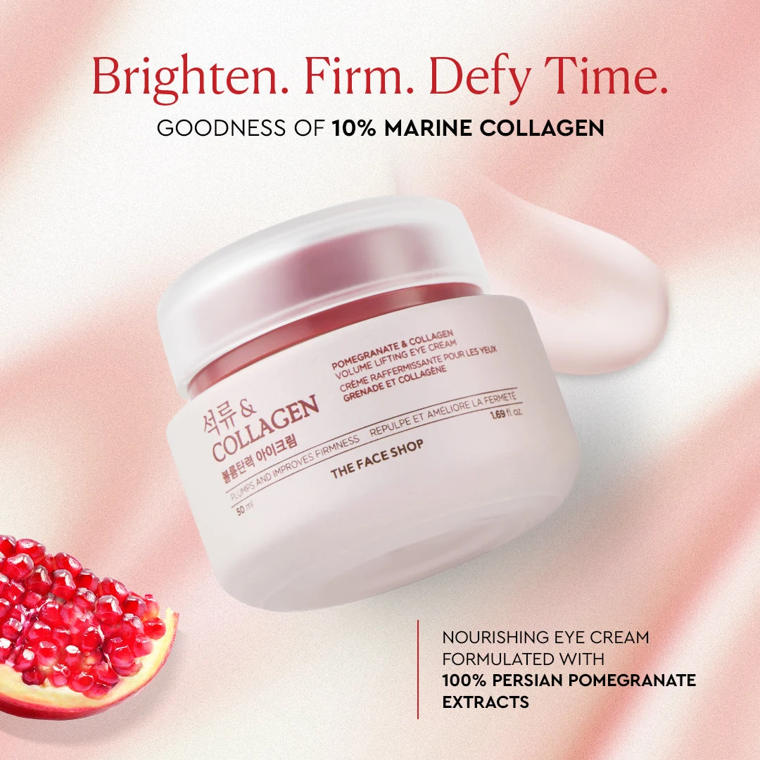 The Face Shop Collagen & Pomegranate Volume Lifting Eye Cream 50 ml