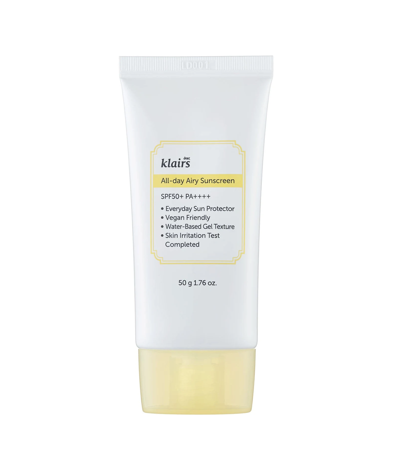 Dear, Klairs Klairs All-day Airy Sunscreen SPF50+ PA++++