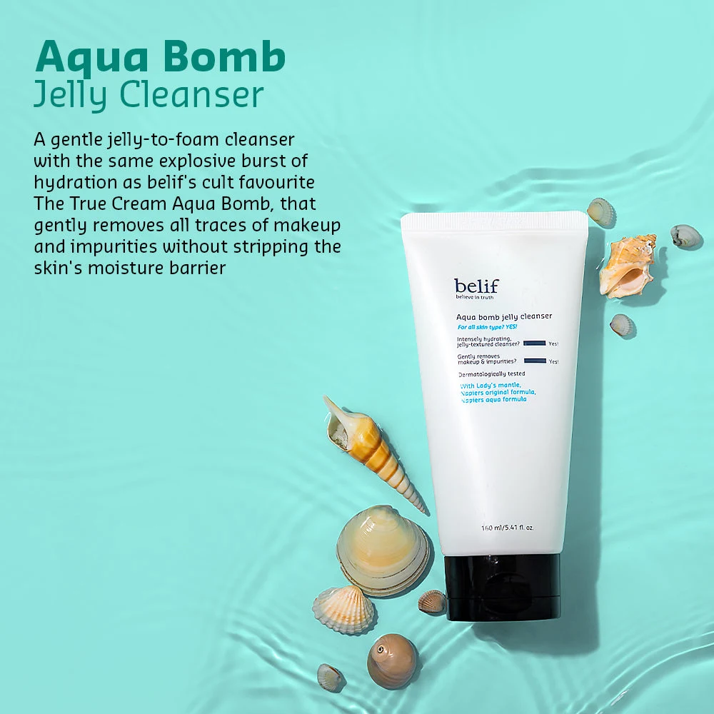 belif Aqua Bomb jelly cleanser 160 ml