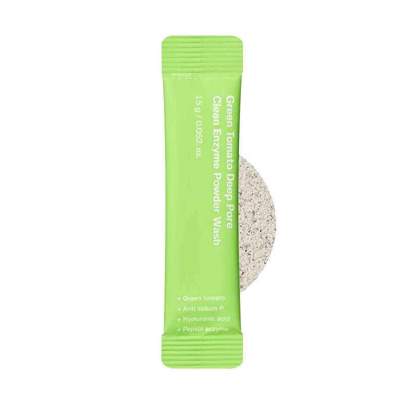 Sungboon Editor Green Tomato Deep Pore Clean Enzyme Powder Wash - (1.5g/10ea)