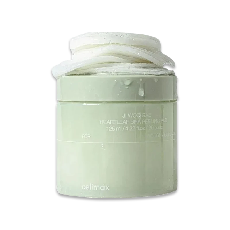 Celimax Ji Woo Gae Heartleaf Bha Peeling Pad - 60pads