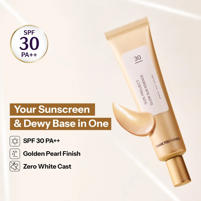 Thank You Farmer Sun Project Glow Sun Essence SPF30 PA++ 40ml