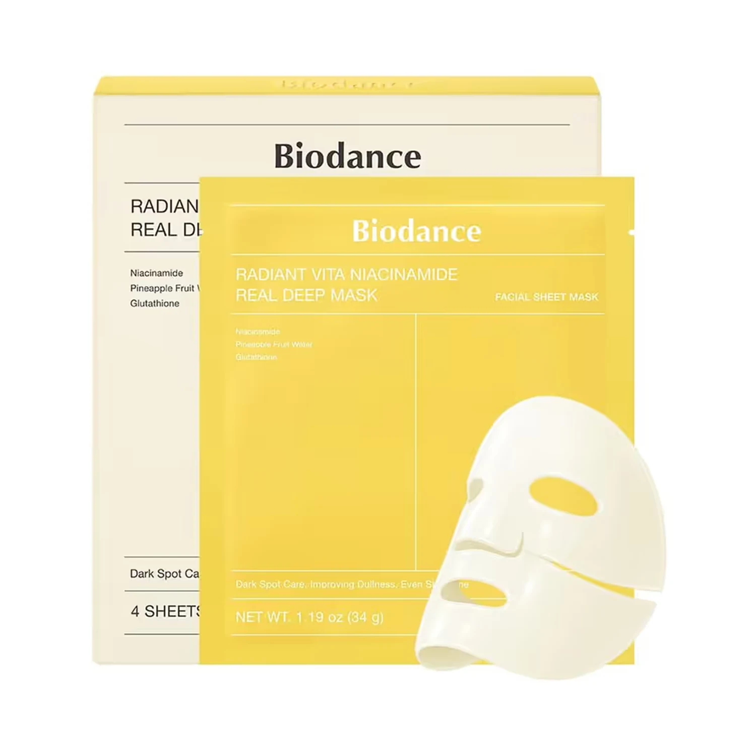 Biodance Radiant Vita Niacinamide Real Deep Mask
