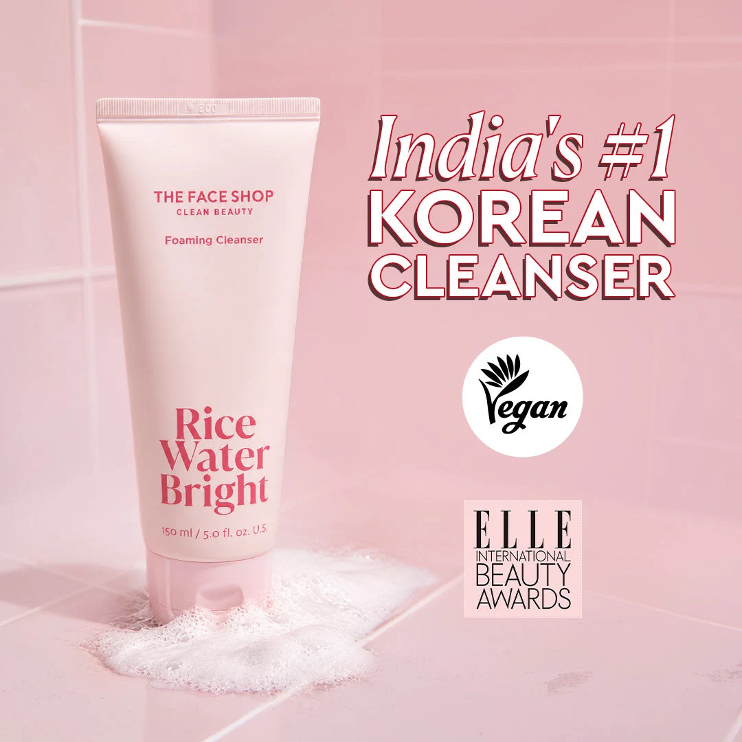 The Face Shop Rice Water Bright Cleansing Foam 150 ml