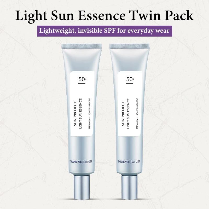 Thank You Farmer Light Sun Essence Twin Pack