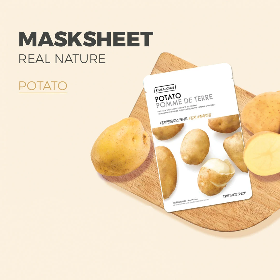 The Face Shop Real Nature Potato Face Mask 20g
