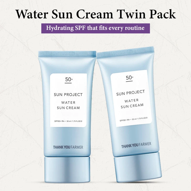 Thank You Farmer Water Sun Cream Twin Pack