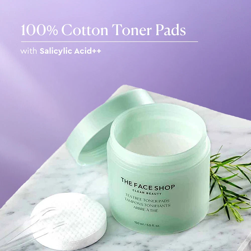 The Face Shop Tea Tree Toner Pads 150 ml