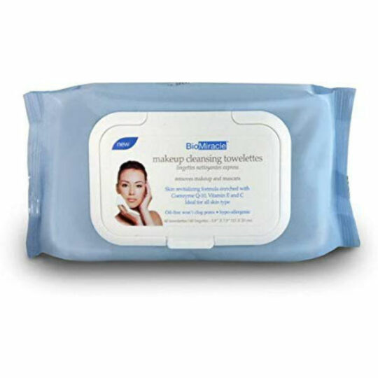 BioMiracle Make-up cleansing towelettes COenzyme Q10 60 sheet