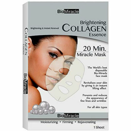 BioMiracle - Brightening Collagen Essence Mask for Brightening & Instant Renewal