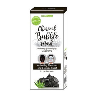 BioMiracle - Charcoal Bubble Mask 3 Pack box