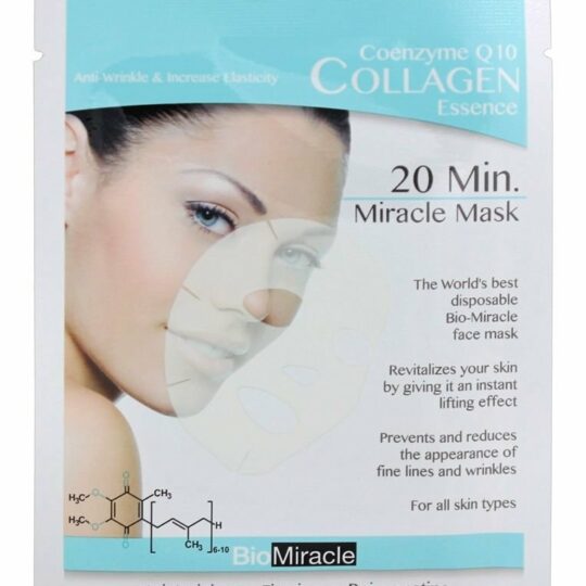 BioMiracle - Collagen Essence (5 sheet/pack Face Mask) Coenzyme Q10
