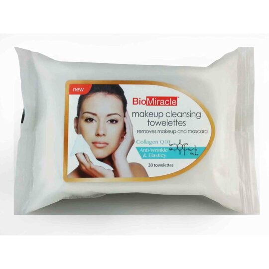 BioMiracle - makeup Cleansing towelettes - Collagen Q10