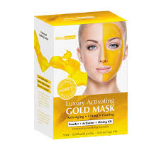 BioMiracle - LUXURIOUS 2 STEP GOLD ACTIVATOR SCULPTING MASK 5 PACK