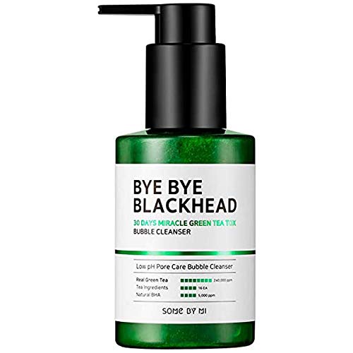 Some By Mi Bye Bye Blackhead 30 Days Miracle Green Tea Tox Bubble Cleanser (120 G)